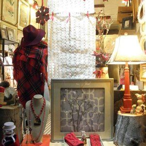 New  design & handmade art deco red coral with horns pendant necklace